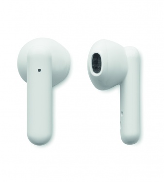 Logotrade meene foto: TWS kõrvaklapid päikeselaadijaga